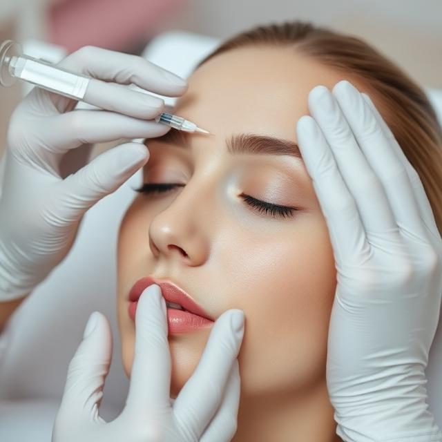 Tratamiento de Toxina Botulínica en clínica estética